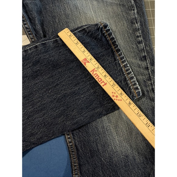 Levi's 511 Slim Fit Jeans Mens 42x32 Blue Fade / Wallet 100% Cotton - Picture 7 of 9